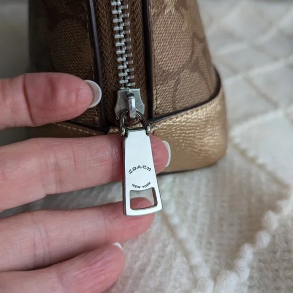 COACH MINI SIERRA SATCHEL IN SIGNATURE CANVAS WITH POP STAR PRINT - Picture 6 of 13